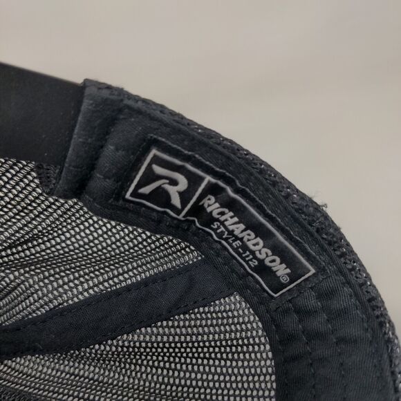 Dearybury Oil Gas Snapback Trucker Hat Red One Size Adjustable Mesh Back - Picture 8 of 8